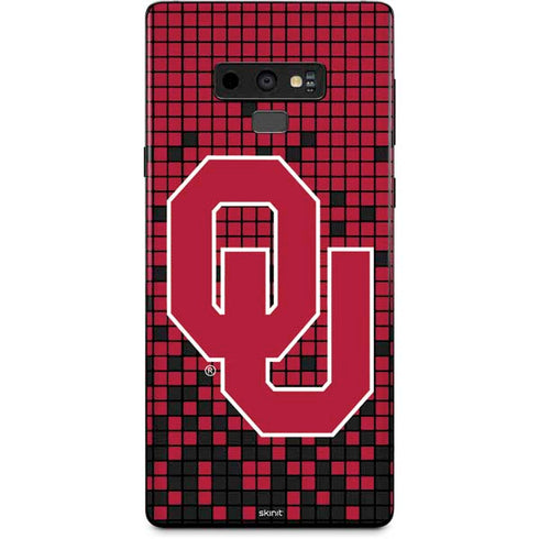 University of Oklahoma Sooners Red Digi Galaxy Note 9 Skin