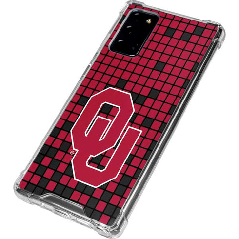 University of Oklahoma Sooners Red Digi Galaxy Note20 5G Clear Case