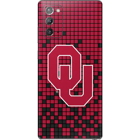 University of Oklahoma Sooners Red Digi Galaxy Note20 5G Skin
