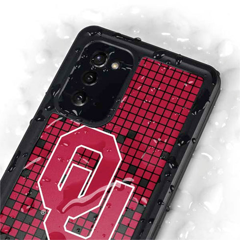 University of Oklahoma Sooners Red Digi Galaxy Note20 5G Waterproof Case