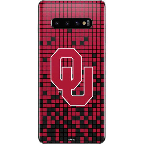 University of Oklahoma Sooners Red Digi Galaxy S10 Plus Skin