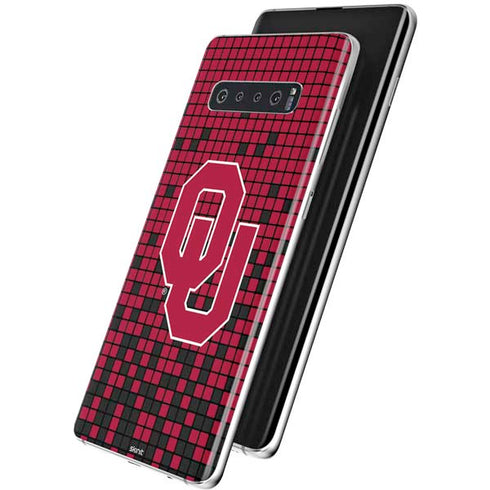 University of Oklahoma Sooners Red Digi Galaxy S10 Plus Skin