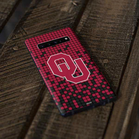 University of Oklahoma Sooners Red Digi Galaxy S10 Plus Skin