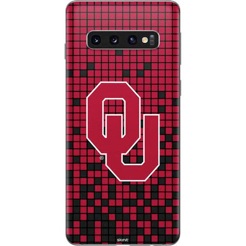 University of Oklahoma Sooners Red Digi Galaxy S10 Skin