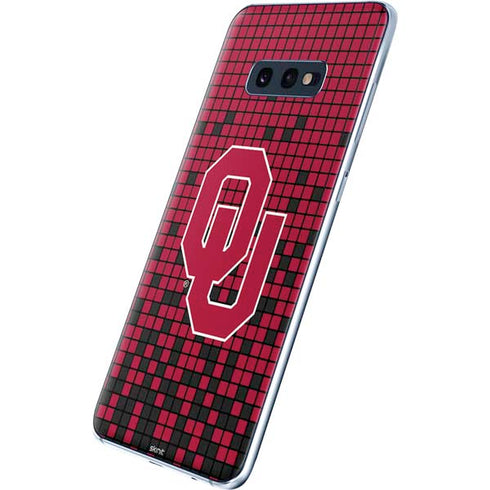 University of Oklahoma Sooners Red Digi Galaxy S10e Skin