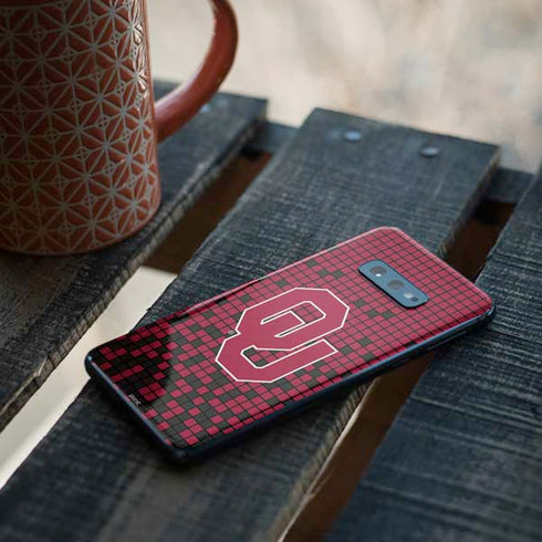 University of Oklahoma Sooners Red Digi Galaxy S10e Skin