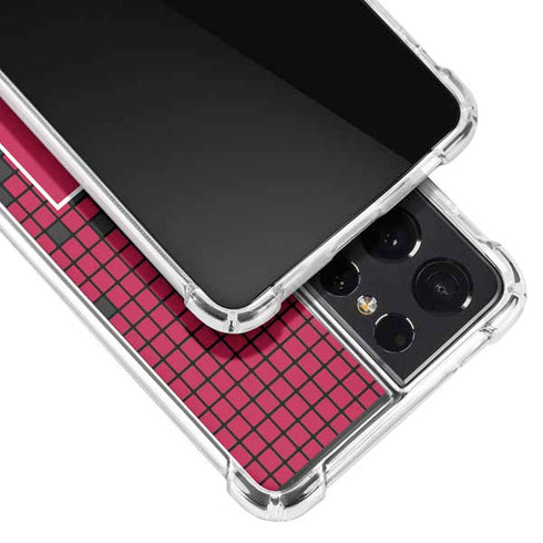 University of Oklahoma Sooners Red Digi Galaxy S21 Ultra 5G Clear Case