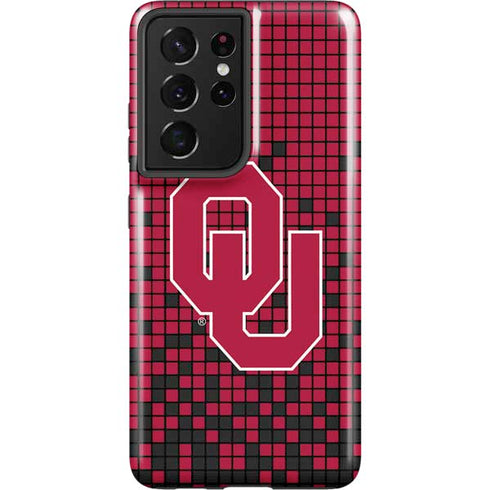 University of Oklahoma Sooners Red Digi Galaxy S21 Ultra 5G Pro Case