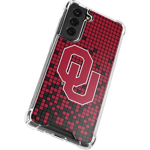 University of Oklahoma Sooners Red Digi Galaxy S22 Clear Case