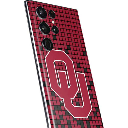 University of Oklahoma Sooners Red Digi Galaxy S22 Ultra Skin