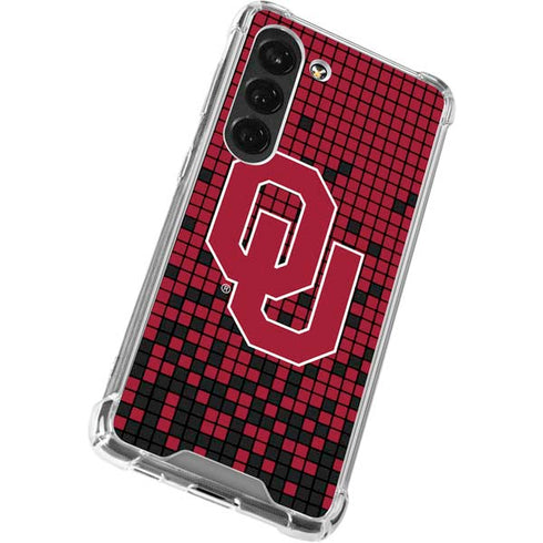 University of Oklahoma Sooners Red Digi Galaxy S23 Clear Case