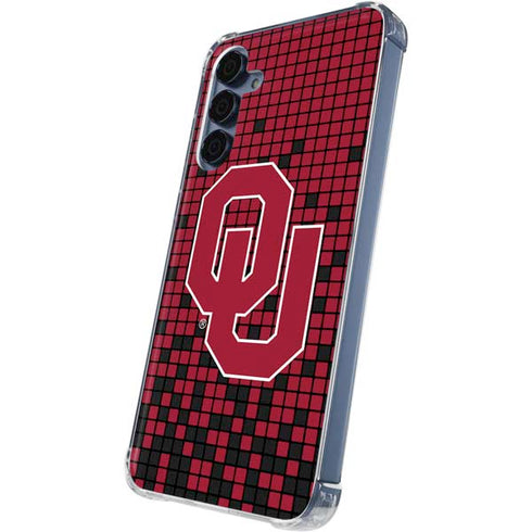 University of Oklahoma Sooners Red Digi Galaxy S24 Clear Case