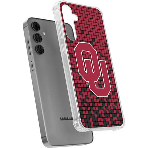 University of Oklahoma Sooners Red Digi Galaxy S24 Plus Clear Case