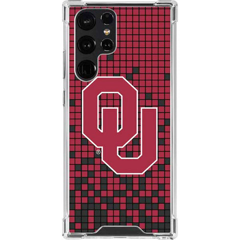 University of Oklahoma Sooners Red Digi Galaxy S24 Ultra Clear Case