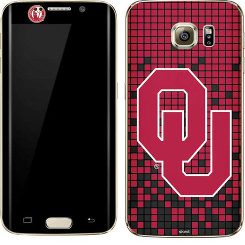 University of Oklahoma Sooners Red Digi Galaxy S7 Edge Skin