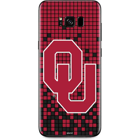 University of Oklahoma Sooners Red Digi Galaxy S8 Plus Skin
