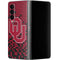 University of Oklahoma Sooners Red Digi Galaxy Z Fold4 5G Skin