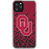 University of Oklahoma Sooners Red Digi iPhone 11 Pro Clear Case
