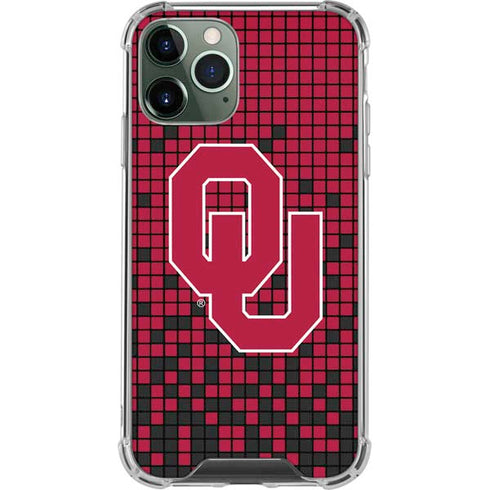 University of Oklahoma Sooners Red Digi iPhone 11 Pro Max Clear Case