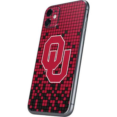 University of Oklahoma Sooners Red Digi iPhone 11 Skin