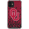 University of Oklahoma Sooners Red Digi iPhone 12 Clear Case