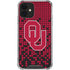 University of Oklahoma Sooners Red Digi iPhone 12 Clear Case