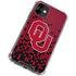 University of Oklahoma Sooners Red Digi iPhone 12 Clear Case