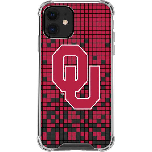 University of Oklahoma Sooners Red Digi iPhone 12 Mini Clear Case