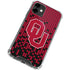 University of Oklahoma Sooners Red Digi iPhone 12 Mini Clear Case