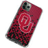University of Oklahoma Sooners Red Digi iPhone 12 Pro Clear Case