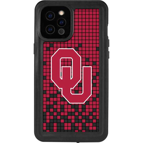 University of Oklahoma Sooners Red Digi iPhone 12 Pro Max Waterproof Case