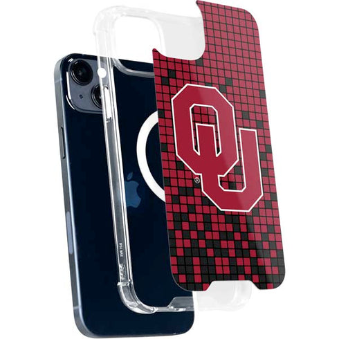 University of Oklahoma Sooners Red Digi iPhone 15 Plus MagSafe Case