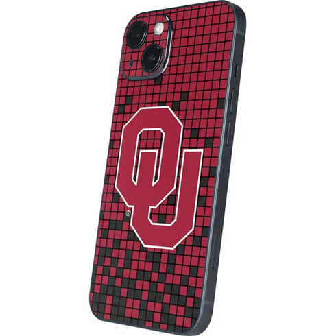 University of Oklahoma Sooners Red Digi iPhone 15 Plus Skin