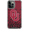 University of Oklahoma Sooners Red Digi iPhone 14 Pro Max Clear Case