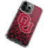 University of Oklahoma Sooners Red Digi iPhone 15 Pro Max Clear Case