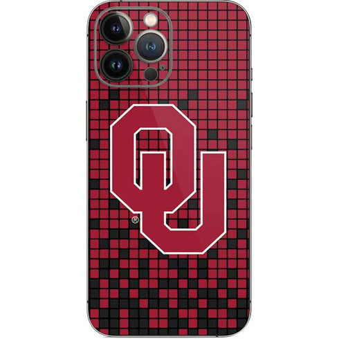 University of Oklahoma Sooners Red Digi iPhone 14 Pro Max Skin