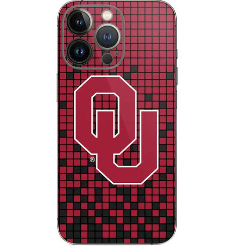 University of Oklahoma Sooners Red Digi iPhone 15 Pro Skin