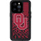 University of Oklahoma Sooners Red Digi iPhone 14 Pro Waterproof Case