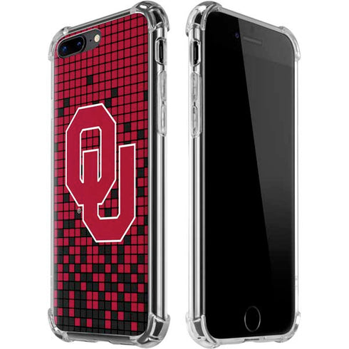University of Oklahoma Sooners Red Digi iPhone 7/8 Plus Clear Case