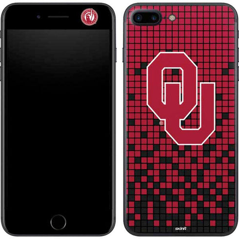 University of Oklahoma Sooners Red Digi iPhone 8 Plus Skin