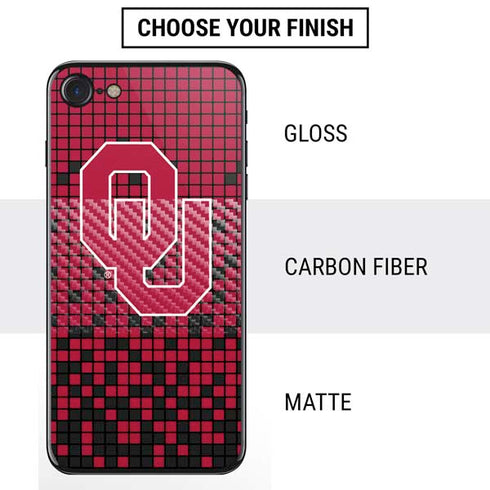 University of Oklahoma Sooners Red Digi iPhone SE (2nd & 3rd Gen) Skin