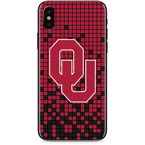 University of Oklahoma Sooners Red Digi iPhone X Skin