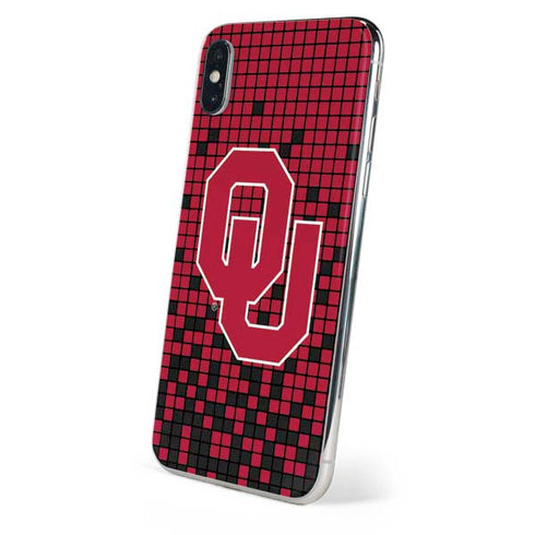 University of Oklahoma Sooners Red Digi iPhone XS Skin