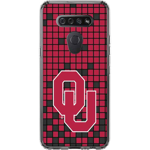 University of Oklahoma Sooners Red Digi LG K51/Q51 Clear Case