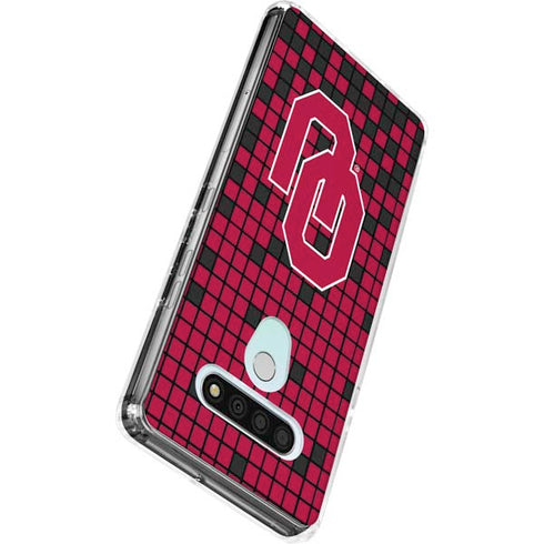 University of Oklahoma Sooners Red Digi LG Stylo 6 Clear Case
