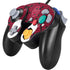 University of Oklahoma Sooners Red Digi Nintendo GameCube Controller Skin