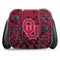 University of Oklahoma Sooners Red Digi Nintendo Switch (2017-2021) Joy-Con Controller Skin