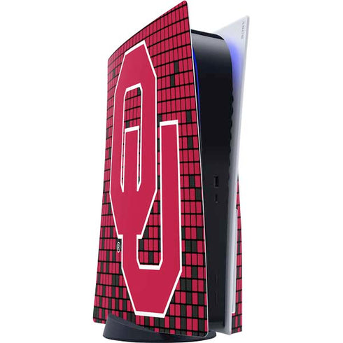 University of Oklahoma Sooners Red Digi PS5 Console Skin