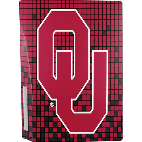 University of Oklahoma Sooners Red Digi PS5 Console Skin