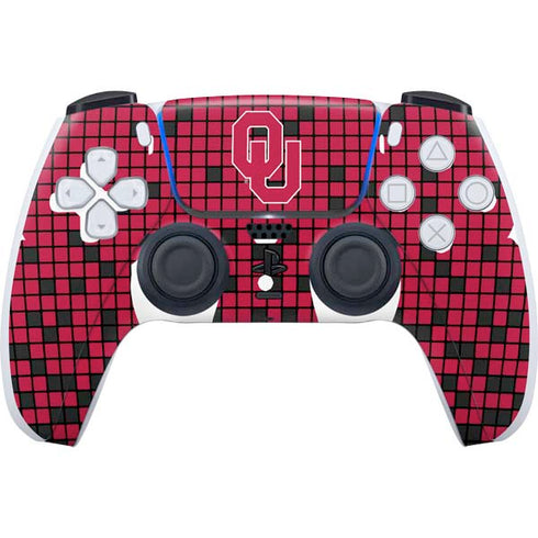 University of Oklahoma Sooners Red Digi PS5 Controller Skin